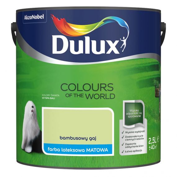 Farba Kolory Świata Bambusowy Gaj 2.5L Dulux