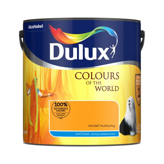 Farba Kolory Świata Korzeń Kurkumy 2.5L Dulux