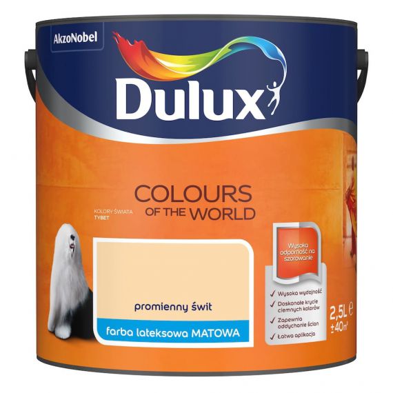 Farba Kolory Świata Promienny Świt 2.5L Dulux