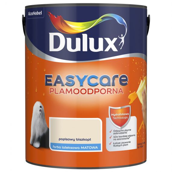 Farba EasyCare Popisowy Biszkopt 5L Dulux