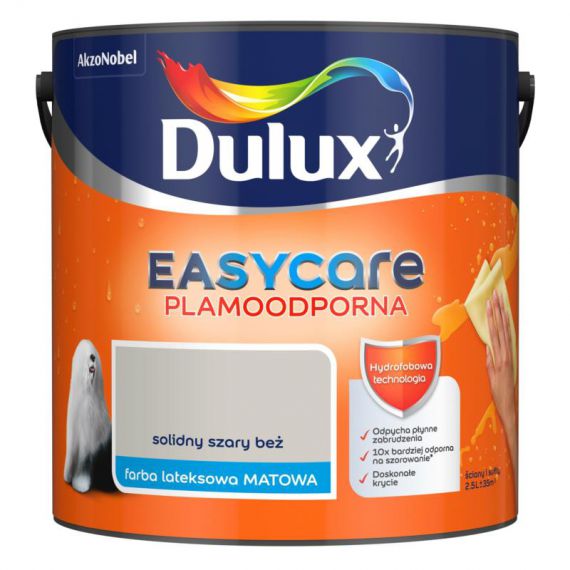 Farba EasyCare Szary Beż 2.5L  Dulux