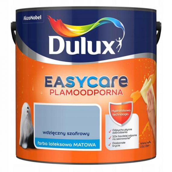 Farba EasyCare Wdzięczny Szafirowy 2.5L Dulux