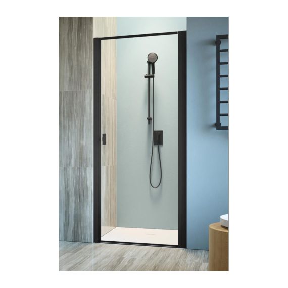 Drzwi Prysznicowe Nes 8 DWJ I Czarne 90 Prawe Frame 10076090-54-56R Radaway