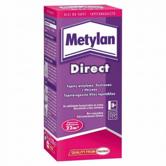 Klej Do Tapet Flizelinowych Metylan Direct 200 g Henkel