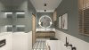 Projekt łazienki retro inspirowanej Prowansją - Salon HOFF (1)