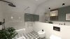 Projekt łazienki retro inspirowanej Prowansją - Salon HOFF (4)