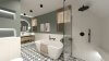 Projekt łazienki retro inspirowanej Prowansją - Salon HOFF (7)
