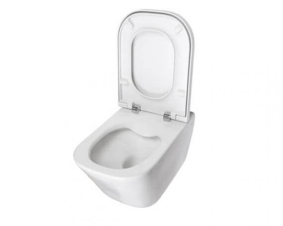 Miska WC Gap Clean Rim Maxi Clean Bez Kołnierza A34647L00M Roca