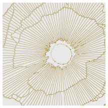 Płytka gresowa Art-Deco White Spritz Natural 29,7x29,7 Aparici