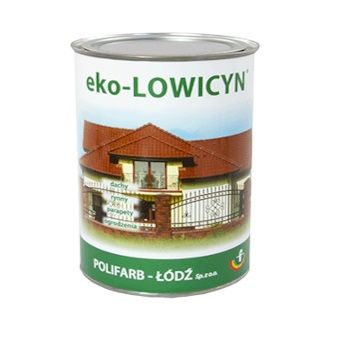 Farba Do Dachów Eko-Lowicyn Biały 10 L Polifarb Łódź