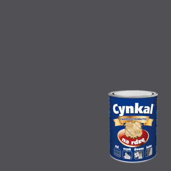Farba Do Metalu Cynkal Szary 0,7L Malexim